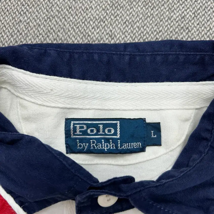 [BUNJANG] Polo Ralph Lauren Rugby Shirt (L) / 폴로 치프키프 더블포니 럭비셔츠(L)