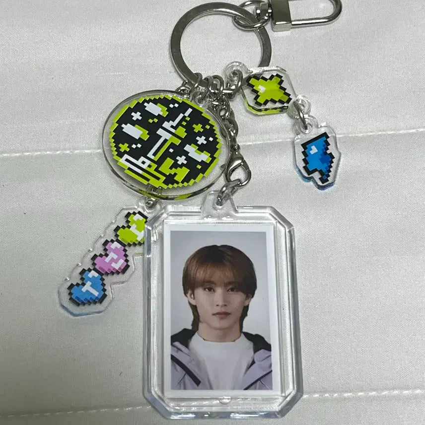 [BUNJANG] NCT Mark NCT Zone Keyring NCT Zone Photo / 엔시티 마크 엔시티존 키링 네오존 증사 판매 양도