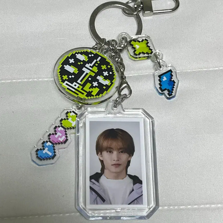 [BUNJANG] NCT Mark NCT Zone Keyring NCT Zone Photo / 엔시티 마크 엔시티존 키링 네오존 증사 판매 양도