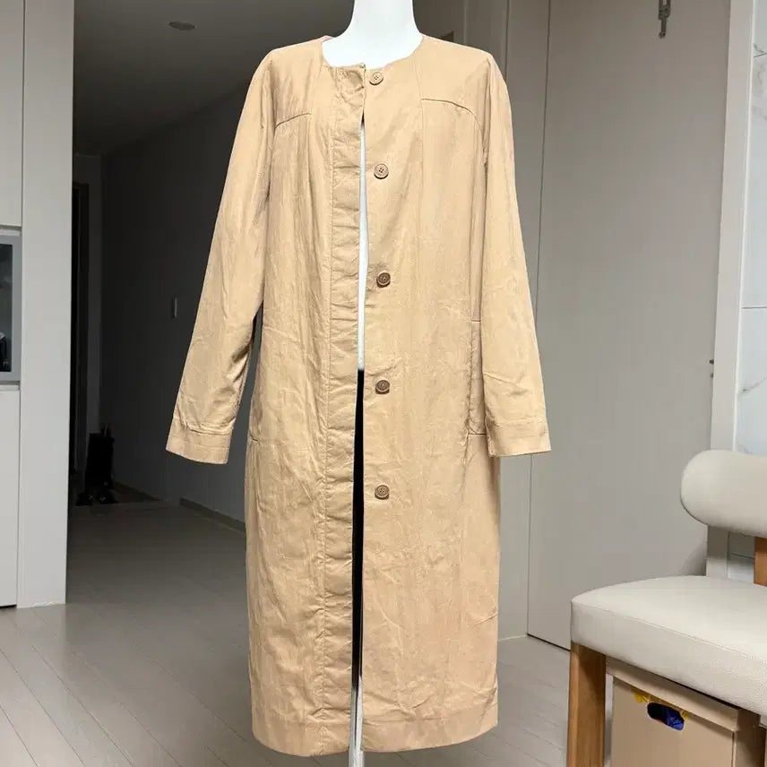 [BUNJANG] COS Beige Long Trench Coat / Cos/코스 베이지색 롱 트렌치 코트