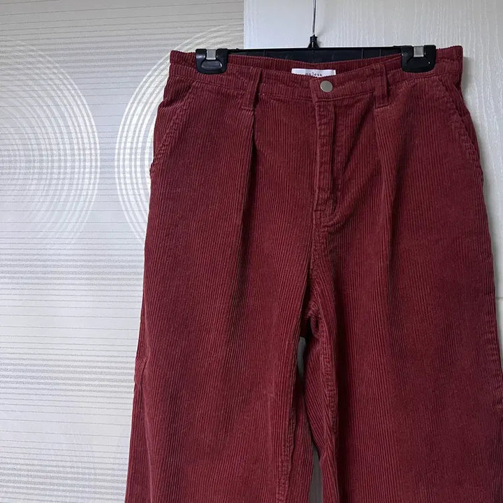 [BUNJANG] Corduroy Pants Wine S Size / 코듀로이 팬츠 와인 S사이즈
