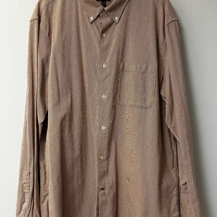 [BUNJANG] Club Monaco Striped Slim Fit Shirt L / 클럽모나코 스트라이프 셔츠 L