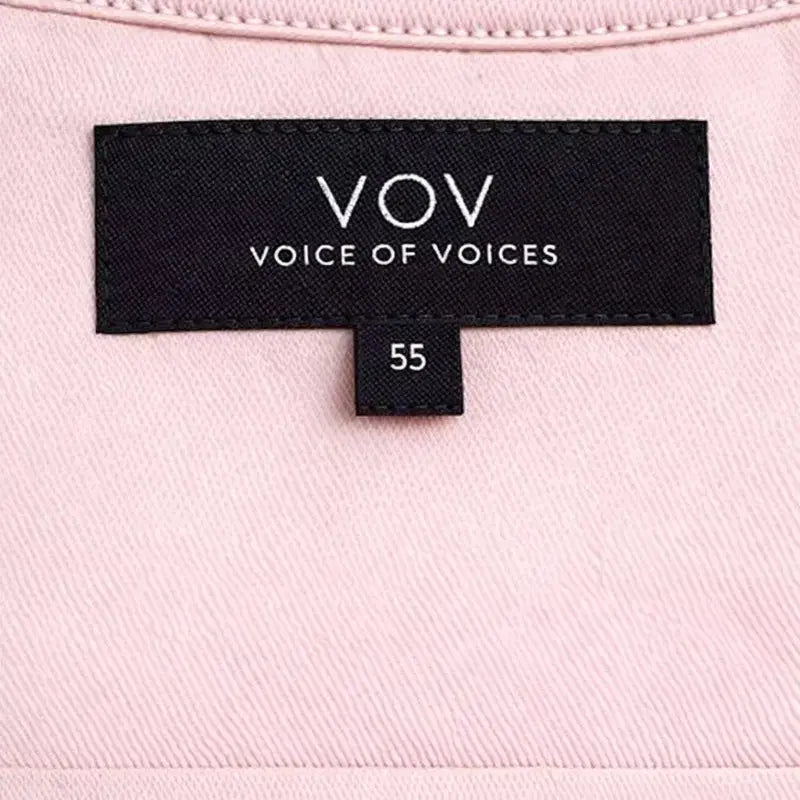 [BUNJANG] VOV Indie Pink Trench Coat / 보브 VOV 한정판 인디핑크 트렌치코트 55 벚꽃시즌 감성 코디