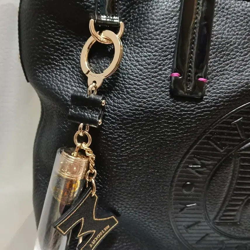 [BUNJANG] Metrocity Black Shoulder Tote Bag / 메트로시티 블랙 숄더백 토트백