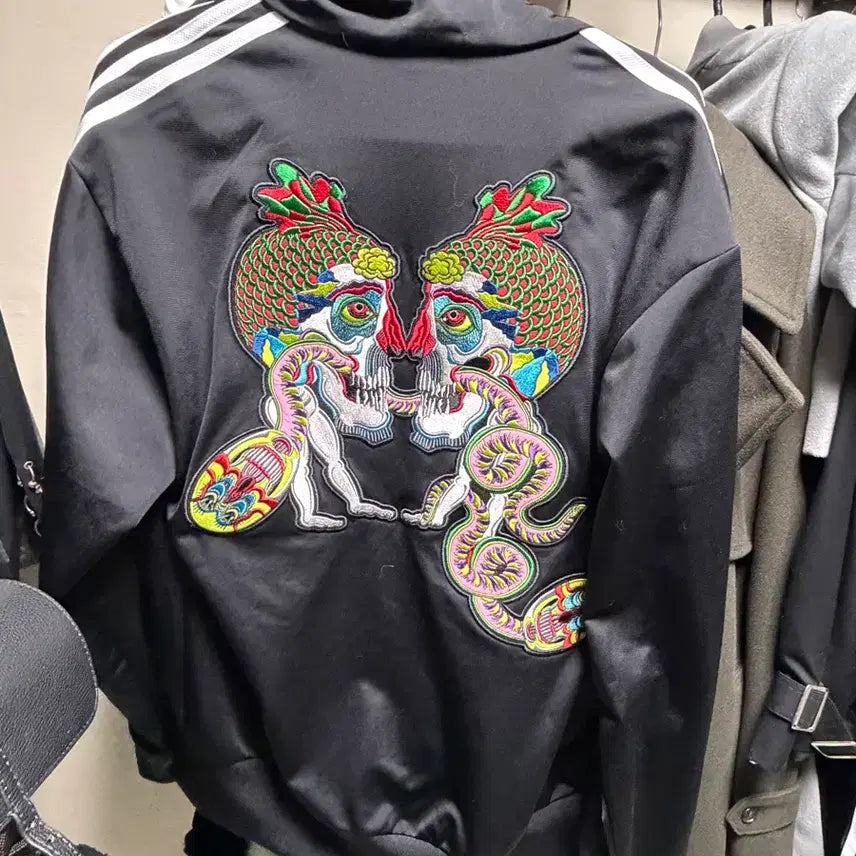 [BUNJANG] Adidas Rahixe Sosami Track Set Black / 아디다스 라히크 소사미 트랙 셋업 블랙
