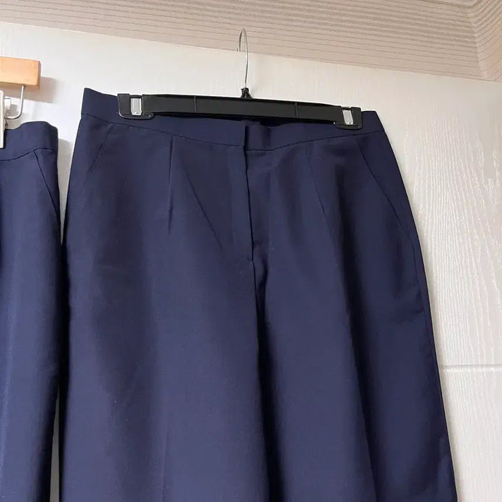 [BUNJANG] Navy Uniform Pants Bundle Set / 여성 유니폼 바지 두벌 일괄판매 새상품