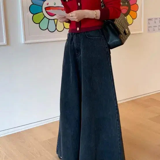 [BUNJANG] Vicinni Pepper Denim Black Jeans / 바이씨니 후추데님 흑청 S사이즈