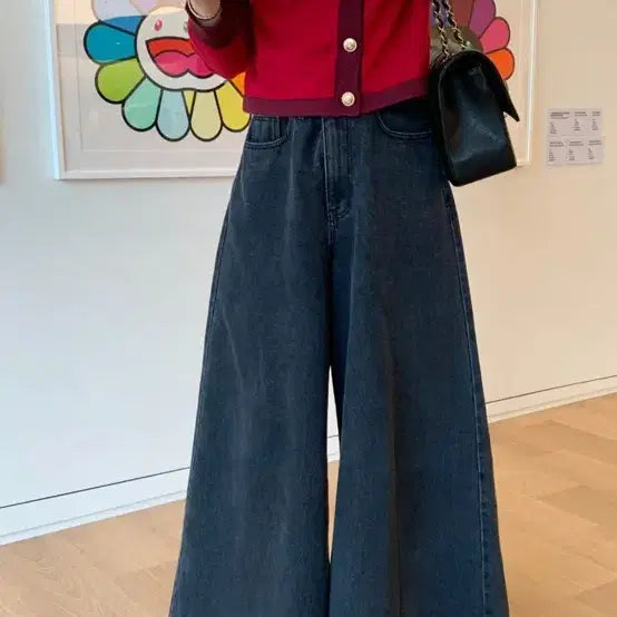 [BUNJANG] Vicinni Pepper Denim Black Jeans / 바이씨니 후추데님 흑청 S사이즈