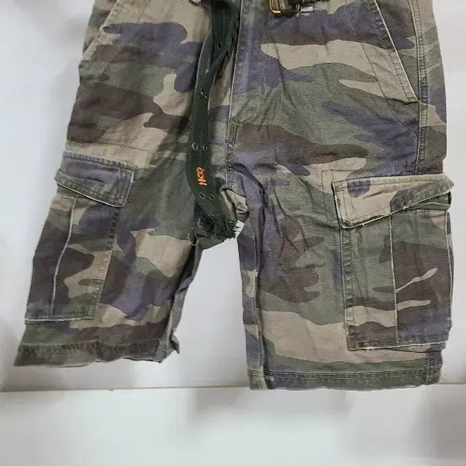 [BUNJANG] Hco Military Camo Cargo Shorts / Hco 카고 반바지 밀리터리 카모