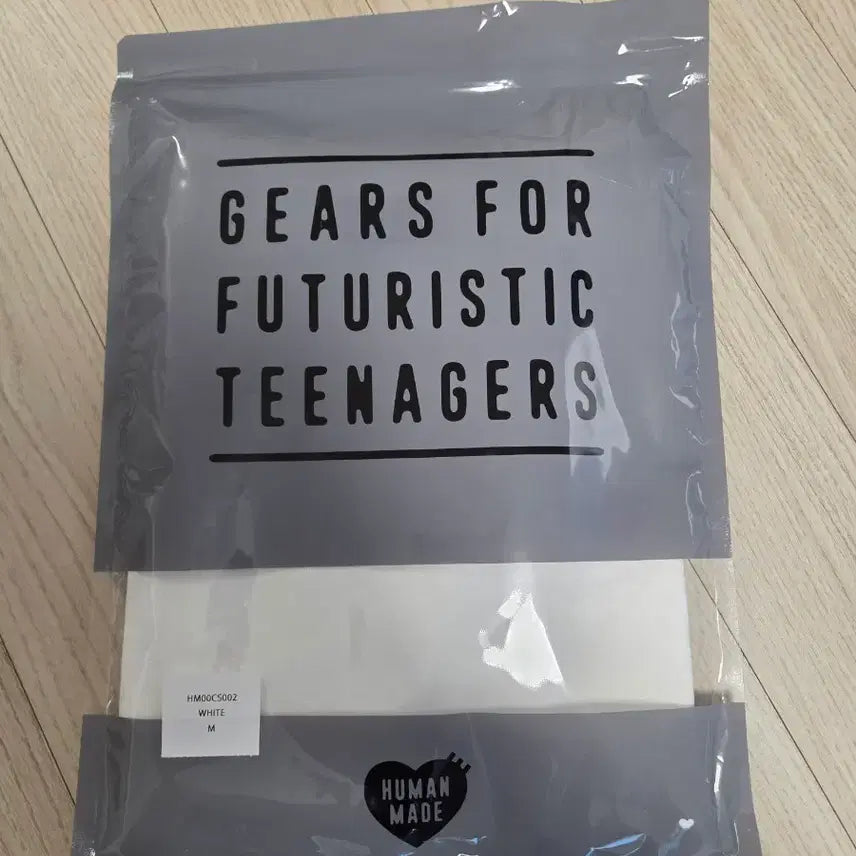 [BUNJANG] Human Made Heart Short Sleeve T-shirt White / 휴먼메이드 하트 반팔티 화이트