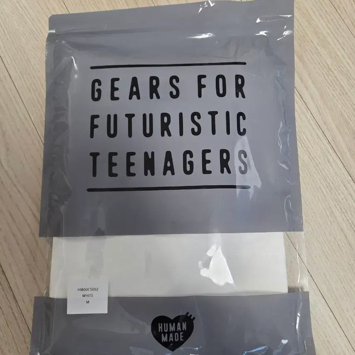 [BUNJANG] Human Made Heart Short Sleeve T-shirt White / 휴먼메이드 하트 반팔티 화이트