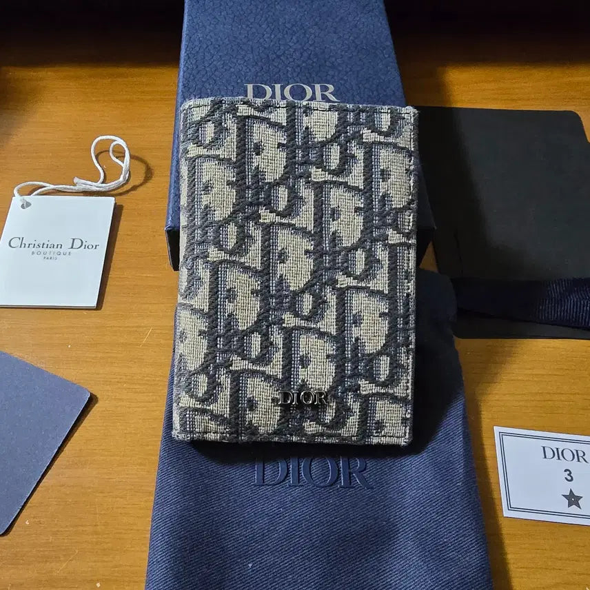 [BUNJANG] Dior Oblique Beige Organizer / 디올 오블리크 베이지 오거나이저