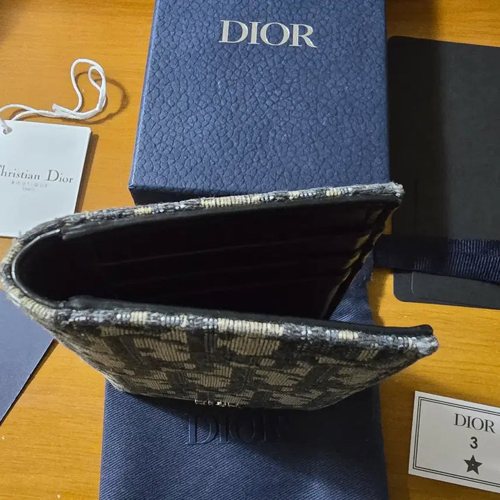 [BUNJANG] Dior Oblique Beige Organizer / 디올 오블리크 베이지 오거나이저