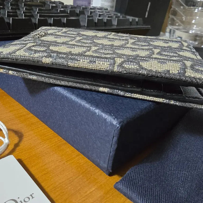 [BUNJANG] Dior Oblique Beige Organizer / 디올 오블리크 베이지 오거나이저