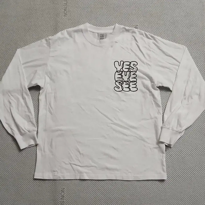 [SOLD OUT] YES EYES SEE 화이트 긴팔 티셔츠