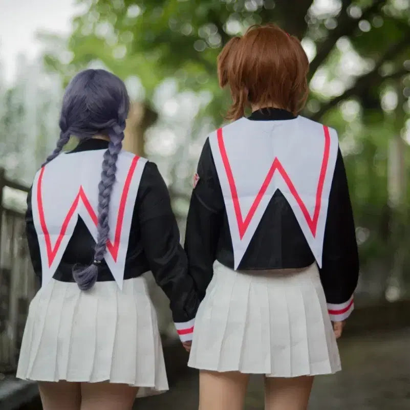 [BUNJANG] Cardcaptor Sakura Kinomoto Cherry &amp; Tomoyo Daidouji Cosplay Set / 카드캡터체리 체리 지수 코스프레