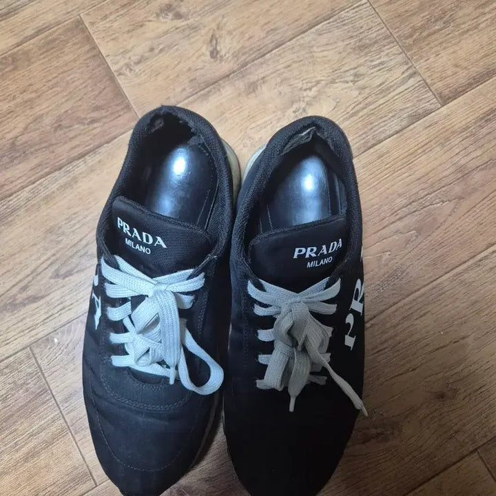 [BUNJANG] Prada Black Sneakers / 프라다 블랙 스니커즈 운동화
