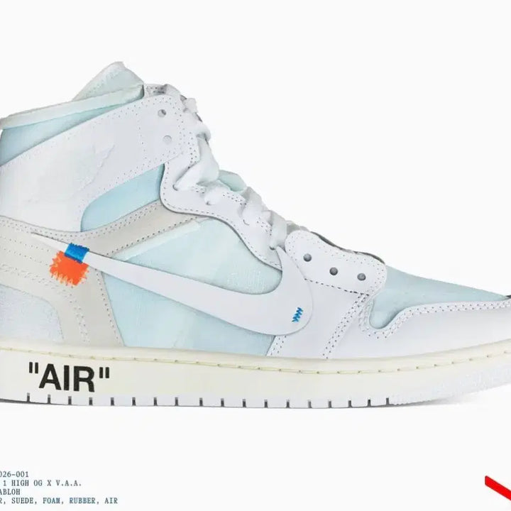 [BUNJANG] Nike x Off-White Air Jordan 1 Alaska / [275]나이키x오프화이트 조던1 VAA 알래스카