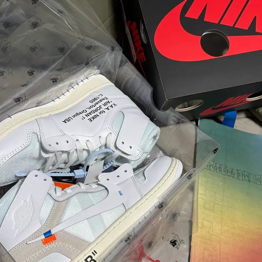 [BUNJANG] Nike x Off-White Air Jordan 1 Alaska / [275]나이키x오프화이트 조던1 VAA 알래스카