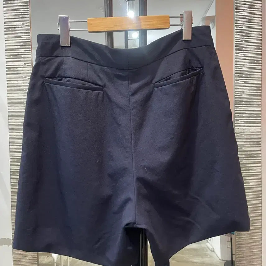 [BUNJANG] Paul Smith Navy Pin Tuck Shorts L / 폴스미스 네이비 핀턱 반바지 L