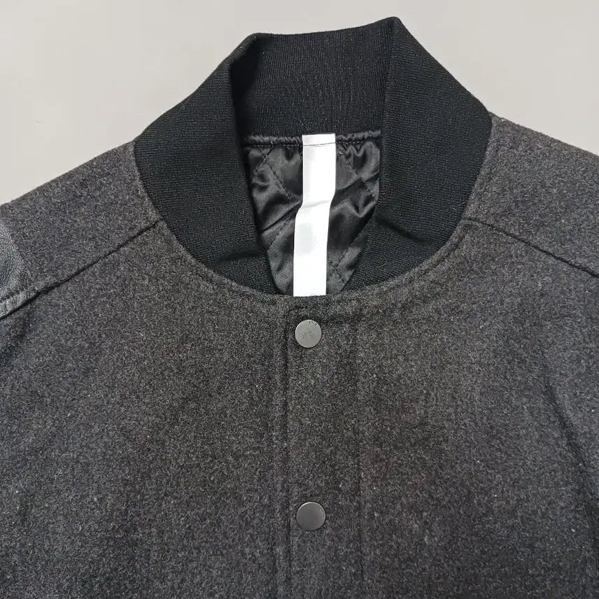 [BUNJANG] W PLUS 7 Arise Stadium Jacket - Gray (Size L) / [L] 와이플러스세븐 pss9 Arise 스타디움 자켓 그레이