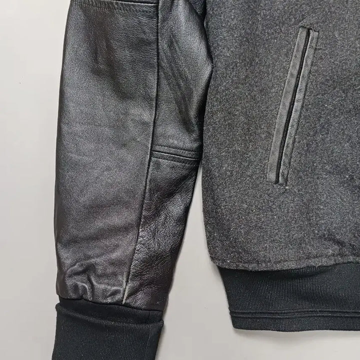 [BUNJANG] W PLUS 7 Arise Stadium Jacket - Gray (Size L) / [L] 와이플러스세븐 pss9 Arise 스타디움 자켓 그레이