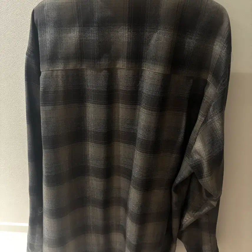 [SOLD OUT] 4) 오라리 24aw 체크셔츠 팝니다