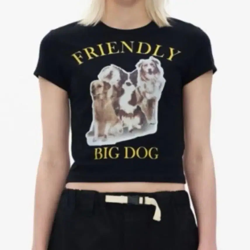 [BUNJANG] TheOpenProduct Puppy Print T-shirt / 더오픈프로덕트(오픈와이와이)반팔