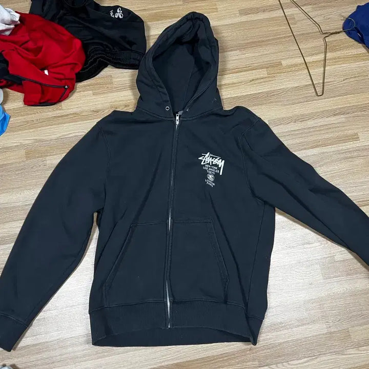 [SOLD OUT] 스투시 월드투어 후드집업  L 정품