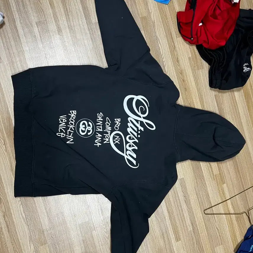 [SOLD OUT] 스투시 월드투어 후드집업  L 정품