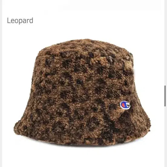 [BUNJANG] Champion Leopard Bucket Hat / 챔피온 부클 레오파드 버킷햇