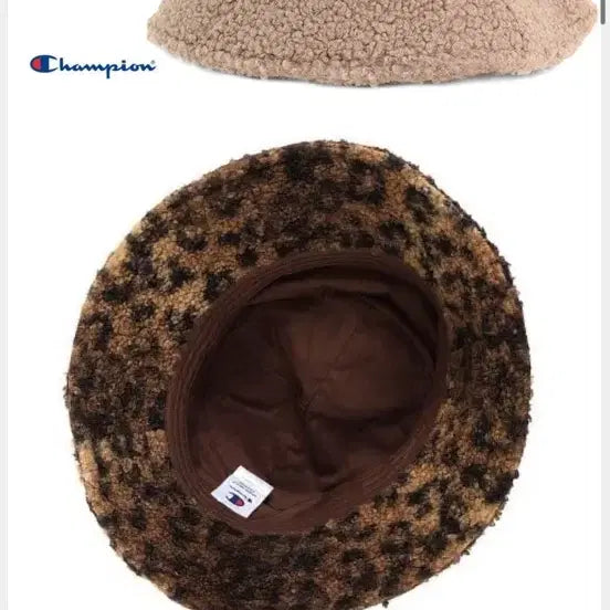 [BUNJANG] Champion Leopard Bucket Hat / 챔피온 부클 레오파드 버킷햇