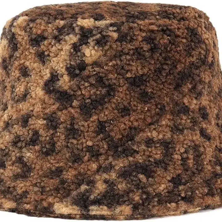 [BUNJANG] Champion Leopard Bucket Hat / 챔피온 부클 레오파드 버킷햇