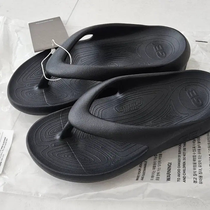 [BUNJANG] GO STUDIO Flip Flop Sandals Black 270mm / 골스튜디오 플립플랍 조리 슬리퍼 270mm 새상품