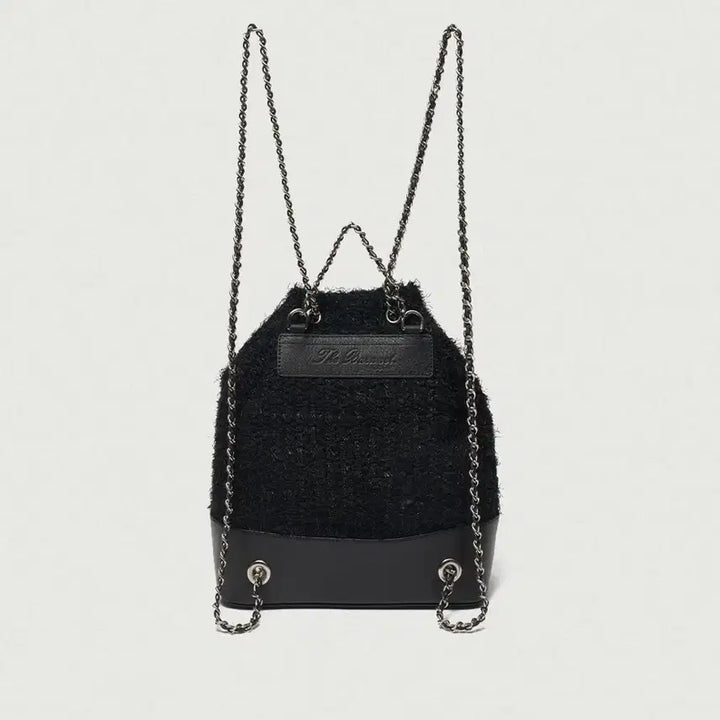 [BUNJANG] The Barnnet Tweed Backpack / 바넷 The Barnnet  트위드 백팩 블랙