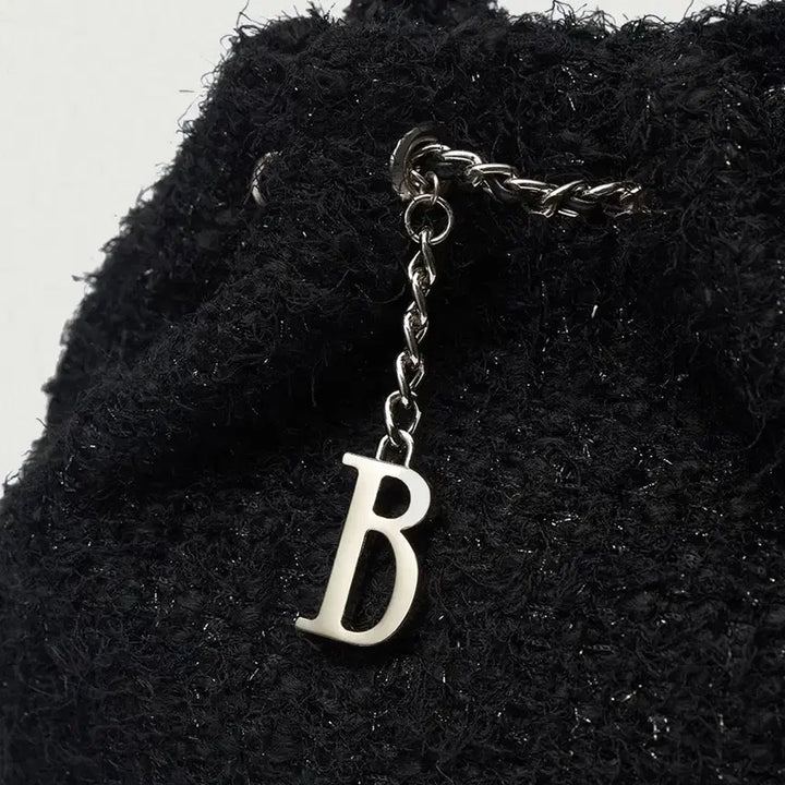 [BUNJANG] The Barnnet Tweed Backpack / 바넷 The Barnnet  트위드 백팩 블랙