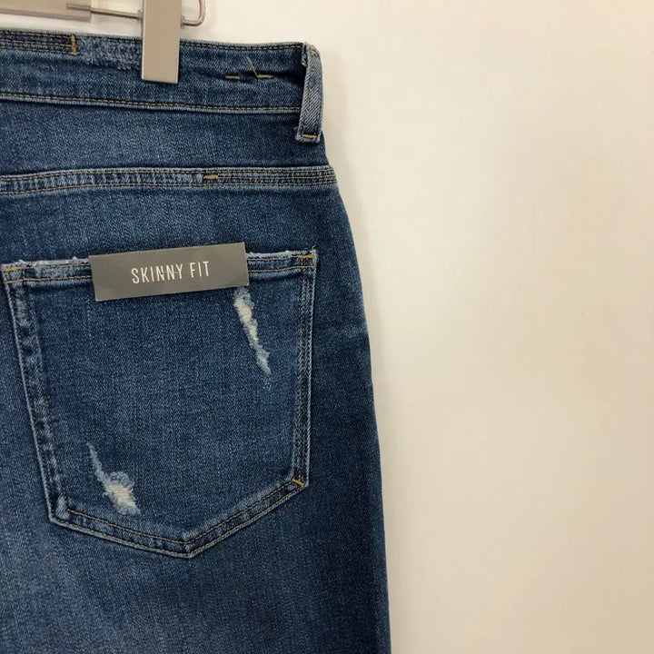[BUNJANG] ZARA Original Damage Cutting Denim Jeans / 자라 오리지널 데미지 컷팅데님진 34 인치