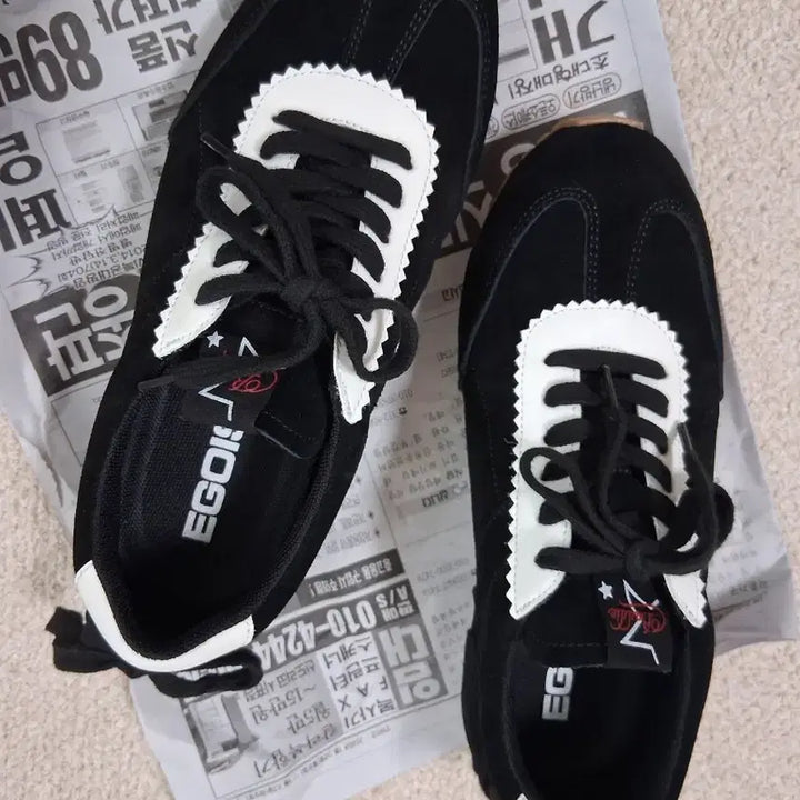 [BUNJANG] Egoist Sneakers Black / 에고이스트 스니커즈 블랙