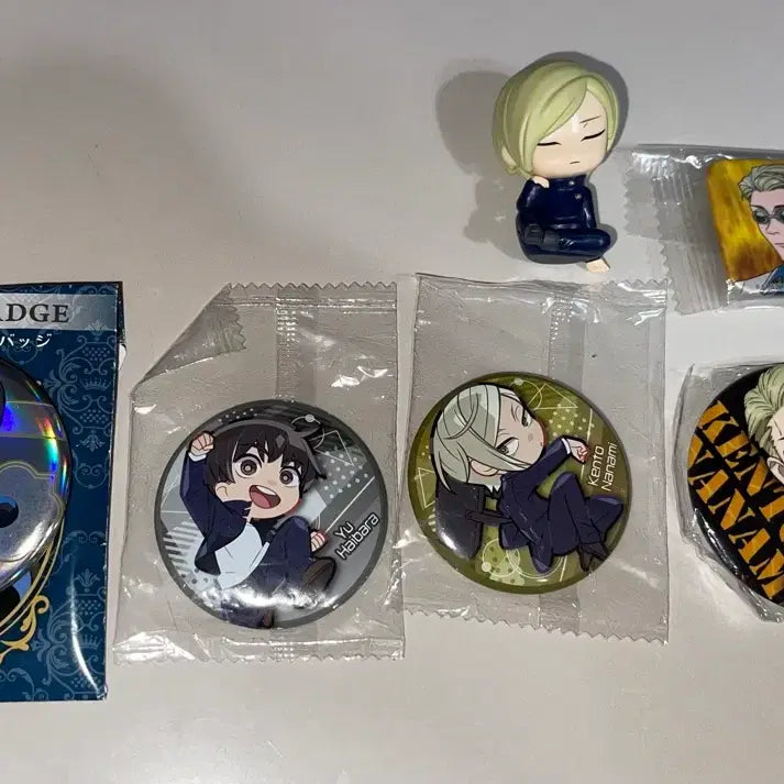 [BUNJANG] Jujutsu Kaisen Haibara &amp; Nanami Badge Set / 주술회전 하이바라&amp;나나미 캔뱃지굿즈세트
