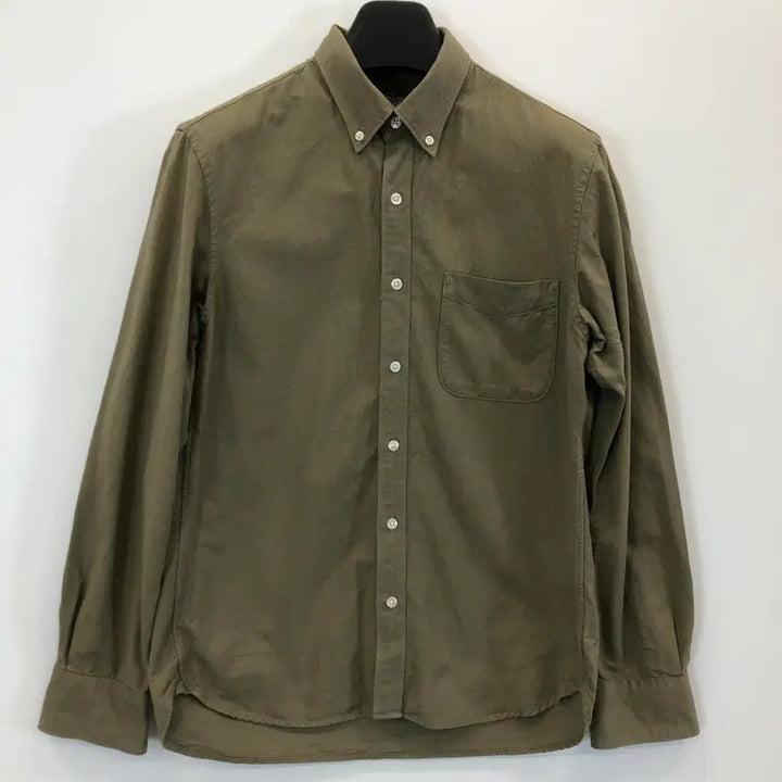 [BUNJANG] MUJI Olive Pocket Shirt / MUJI 무지 포켓 올리브셔츠 95
