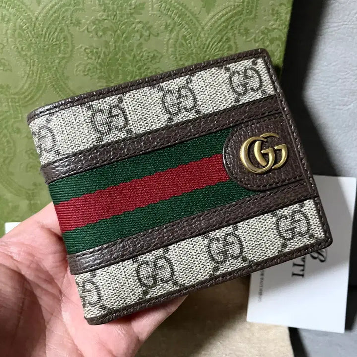 [SOLD OUT] [새상품급] 구찌 오피디아 반지갑