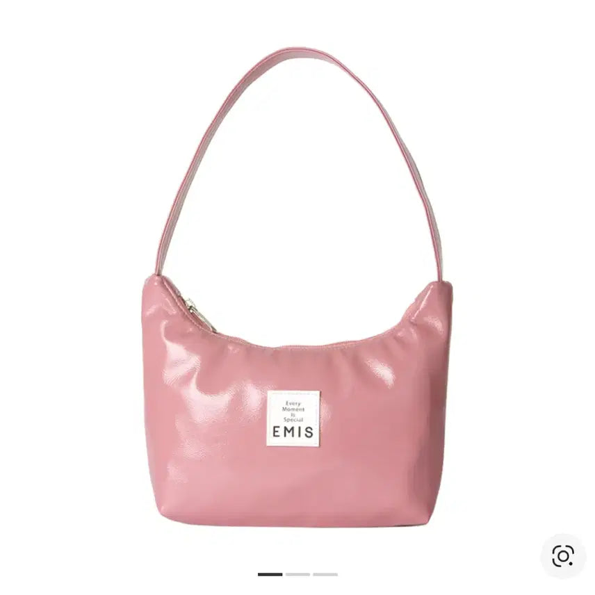 [BUNJANG] Emeeth Hobo Bag Enamel Pink / 이미스 호보백 에나멜 핑크