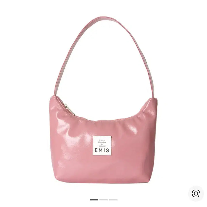 [BUNJANG] Emeeth Hobo Bag Enamel Pink / 이미스 호보백 에나멜 핑크