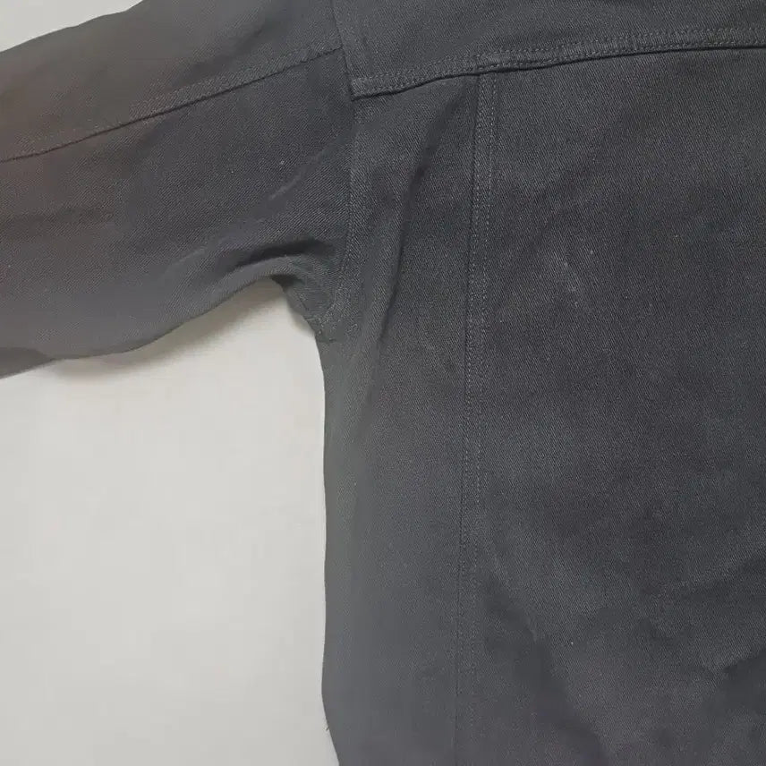 [BUNJANG] Partimento Trucker Black Denim Jacket / [L] 파르티멘토 트러커 블랙 데님 자켓
