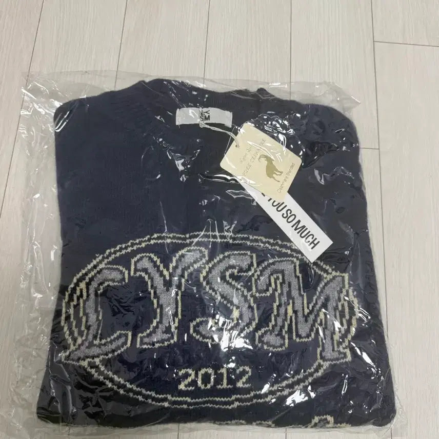 [BUNJANG] Love You So Much Lettering Knit Sweater / 러브유쏘머치 먼즈니트(레터링니트)