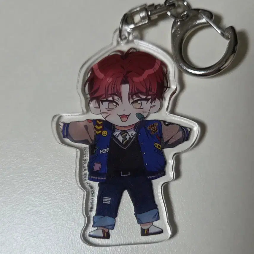 [BUNJANG] Demotjuk Cha Yu Jin &amp; Park Moon Dae SD Acrylic Keyring Bundle Set / (급처) 데못죽 팝업ver. SD아크릴 키링 차유진