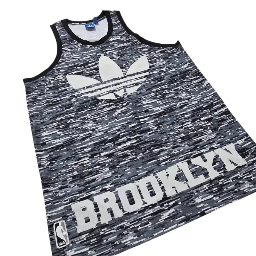 [BUNJANG] Adidas Brooklyn Nets Basketball Jersey Tank Top / Adidas 아디다스 브루클린 네츠 농구 져지 나시 티