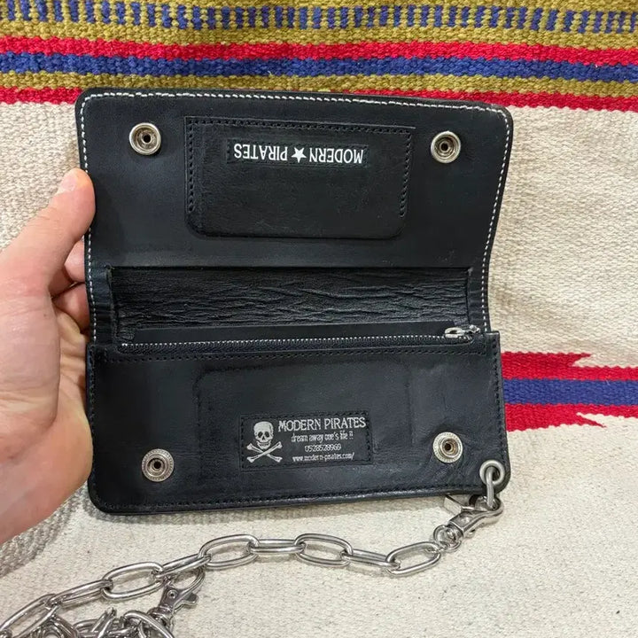 [SOLD OUT] 모던피라테 제팬 스터드 트러커월렛 체인세트