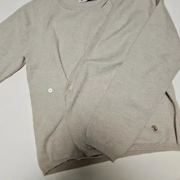 [BUNJANG] Urban Dress Annie Wrap Knit Off-Shoulder Oatmeal / 어반드레스 랩 니트 오트밀 오프숄더 에이블리 교신가능