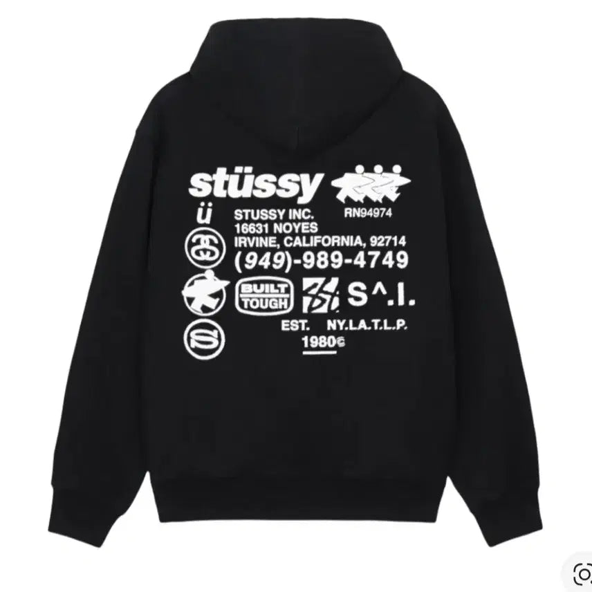 [BUNJANG] Stussy DNA Hoodie L / 스투시 DNA 후드집업 L